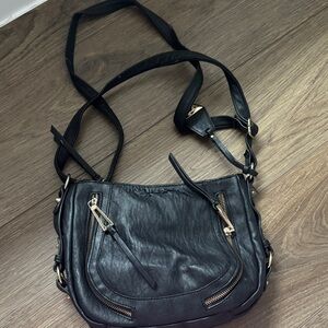 Black Leather Women's Bag